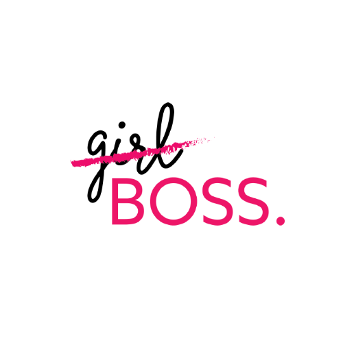 Girl Boss 3" Sticker Pink